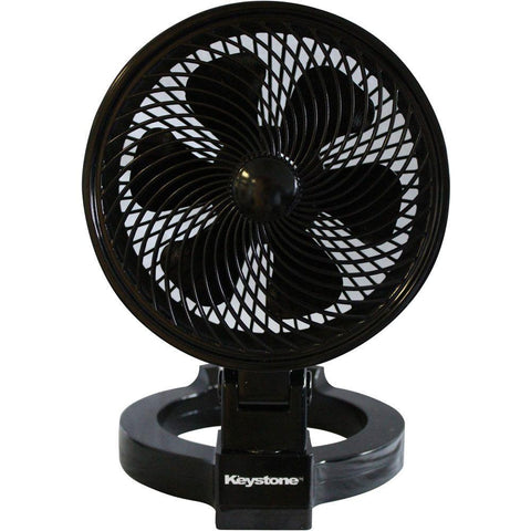 7 in. Convertible Fan in Black