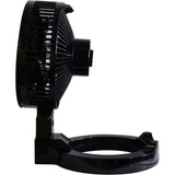 7 in. Convertible Fan in Black