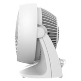 533 7.3 in. Small Whole Room Air Circulator Desk Fan in White